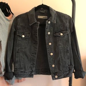 Topshop Cropped Jean Jacket